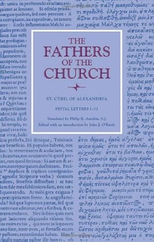 Seller image for Festal Letters, 1-12 (Fathers of the Church Patristic Series) by Cyril of Alexandria [Hardcover ] for sale by booksXpress