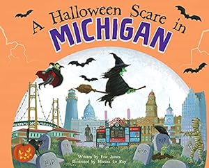 Seller image for A Halloween Scare in Michigan by James, Eric [Hardcover ] for sale by booksXpress