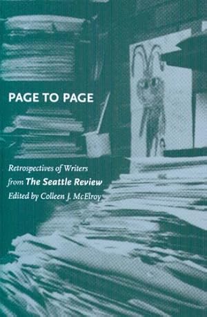 Bild des Verkufers fr Page to Page: Retrospectives of Writers from The Seattle Review [Paperback ] zum Verkauf von booksXpress