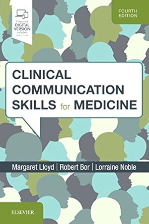 Immagine del venditore per Clinical Communication Skills for Medicine by Lloyd MD FRCP FRCGP, Margaret, Bor MA (Clin Psych) DPhil CPsychol CSci FBPsS FRAeS UKCP Reg EuroPsy, Robert, Noble BSc MPhil PhD Dip Clin Psychol AFBPsS, Lorraine M [Paperback ] venduto da booksXpress