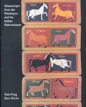 Seller image for Manuscripts from the Himalayas and the Indian Subcontinent by Fogg, Sam, Miller, Bob [Paperback ] for sale by booksXpress