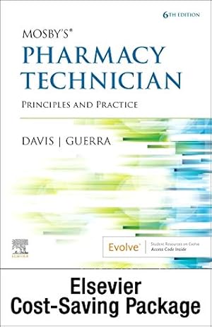 Imagen del vendedor de Mosby's Pharmacy Technician - Text and Workbook/Lab Manual Package: Principles and Practice by Elsevier, Davis AAHCA BS CPhT, Karen, Guerra PharmD RPh, Anthony [Paperback ] a la venta por booksXpress