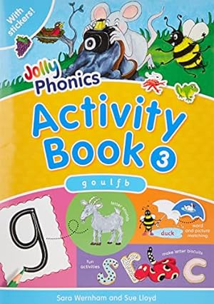 Seller image for Jolly Phonics Activity Book 3g, O, U, L, F, B by Lloyd, Sue [Paperback ] for sale by booksXpress