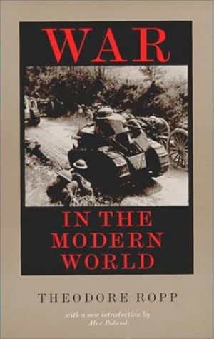 Seller image for War in the Modern World by Ropp, Theodore [Paperback ] for sale by booksXpress