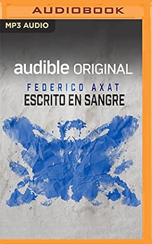 Seller image for Escrito en sangre (Narraci ³n en Castellano) by Axat, Federico [Audio CD ] for sale by booksXpress