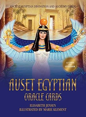 Image du vendeur pour Auset Egyptian Oracle Cards: Ancient Egyptian Divination and Alchemy Cards (Rockpool Oracle Cards) by Jensen, Elisabeth [Cards ] mis en vente par booksXpress