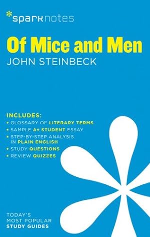 Image du vendeur pour Of Mice and Men SparkNotes Literature Guide (SparkNotes Literature Guide Series) by SparkNotes, Steinbeck, John [Paperback ] mis en vente par booksXpress