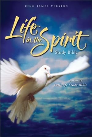 Immagine del venditore per KJV Life in the Spirit Study Bible by Zondervan [Leather Bound ] venduto da booksXpress