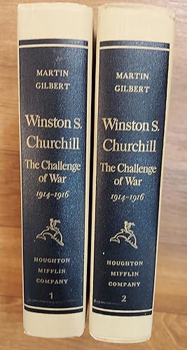 Imagen del vendedor de Winston Churchill : The Challenge of War 1914-1916 (2 Volume set) a la venta por The Book House, Inc.  - St. Louis