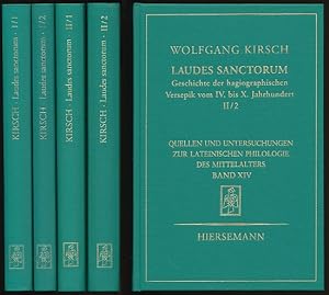 Laudes sanctorum. Geschichte der hagiographischen Versepik vom IV. bis X. Jahrhundert. Band 1: An...