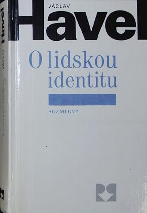 Bild des Verkäufers für O lidskou identitu. zum Verkauf von Antiquariat Bookfarm