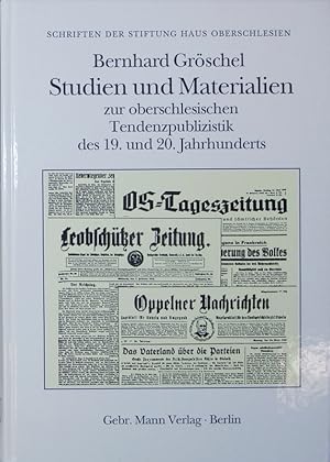 Seller image for Themen und Tendenzen in Schlagzeilen der Kattowitzer Zeitung und des Oberschlesischen Kuriers 1925 - 1939. Schriften der Stiftung Haus Oberschlesien | Landeskundliche Reihe. for sale by Antiquariat Bookfarm