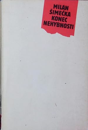 Immagine del venditore per Konec nehybnosti. Knihovna Lidovch novin. venduto da Antiquariat Bookfarm