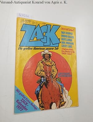 Zack. Heft 1. 1976: Die großen Abenteuer unserer Zeit.