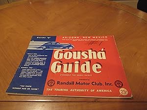 Gousha Guide "D" Arizona, New Mexico [July 1935]