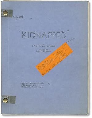Kidnapped (Original screenplay for the 1948 film, copy belonging to uncredited script supervisor ...