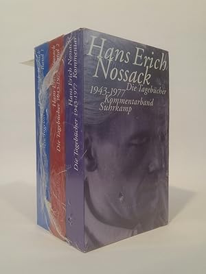 Seller image for Hans Erich Nossack - Die Tagebcher 1943-1977 Drei Bnde for sale by ANTIQUARIAT Franke BRUDDENBOOKS