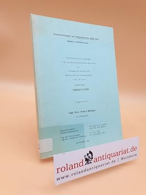 Untersuchungen an Streptomyces albus und seinem Antibioticum (Dissertation)