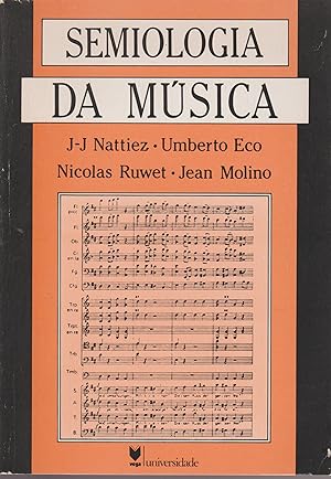 Image du vendeur pour SEMIOLOGIA DA MUSICA mis en vente par Librairie l'Aspidistra