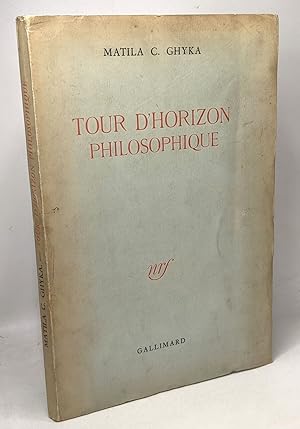 Seller image for Tour d'horizon philosophique for sale by crealivres