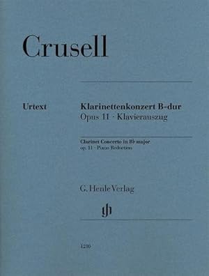 Image du vendeur pour Crusell, B: Klarinettenkonzert B-dur op. 11 mis en vente par AHA-BUCH GmbH