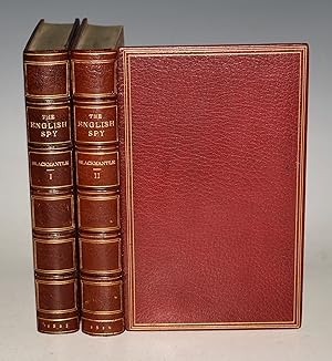 Image du vendeur pour The English Spy: An Original Work, Characteristic, Satirical, and Humorous. Comprising Scenes and Sketches In Every Rank of Society, Being Portraits of The Illustrious, Eminent, Eccentric and Notorious. Drawn From The Life by Bernard Blackmantle. The Illustrations Designed by Robert Cruikshank. In Two Volumes. mis en vente par PROCTOR / THE ANTIQUE MAP & BOOKSHOP