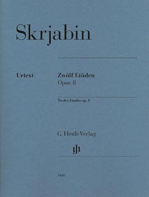 Bild des Verkufers fr Alexander Skrjabin - Zwlf Etden op. 8 : Besetzung: Klavier zu zwei Hnden zum Verkauf von AHA-BUCH GmbH