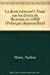 Seller image for Le Droit retrouvé?: Essai sur les droits de l'homme en URSS [FRENCH LANGUAGE - No Binding ] for sale by booksXpress