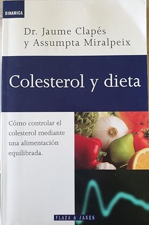 Imagen del vendedor de COLESTEROL Y DIETA. a la venta por Libreria Lopez de Araujo