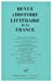 Seller image for Revue d'histoire littéraire de la France, numéro 1 [FRENCH LANGUAGE - No Binding ] for sale by booksXpress