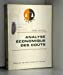 Seller image for Analyse économique des coûts [FRENCH LANGUAGE - No Binding ] for sale by booksXpress