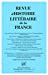 Seller image for Revue d'histoire littéraire de la France, N° 4, Octobre-Décemb : [FRENCH LANGUAGE - No Binding ] for sale by booksXpress