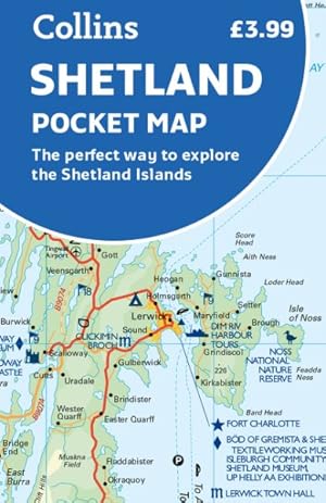 Imagen del vendedor de Shetland Pocket Map a la venta por GreatBookPrices