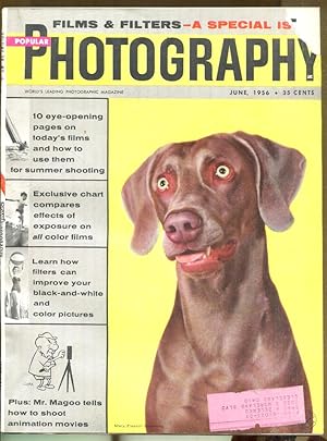 Seller image for Popular Photography: June, 1956 for sale by Dearly Departed Books