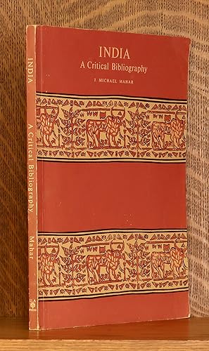 Seller image for INDIA A CRITICAL BIBLIOGRAPHY for sale by Andre Strong Bookseller