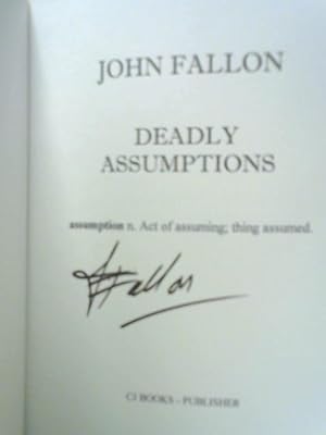 Imagen del vendedor de Deadly Assumptions a la venta por World of Rare Books
