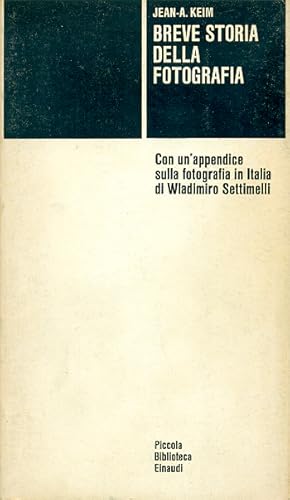 Immagine del venditore per Breve storia della fotografia venduto da Studio Bibliografico Marini