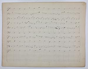 Seller image for Autograph musical manuscript. for sale by Antiquariat INLIBRIS Gilhofer Nfg. GmbH