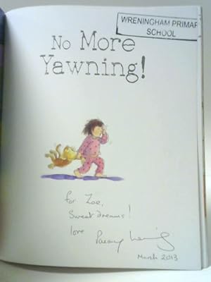 Imagen del vendedor de No More Yawning! a la venta por World of Rare Books