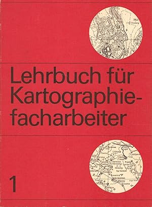 Lehrbuch für Kartographiefacharbeiter 3 Teile komplett