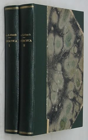 Syntactica: Studien und Beitrage zur Historischen Syntax des Lateins (Two Volume Set)