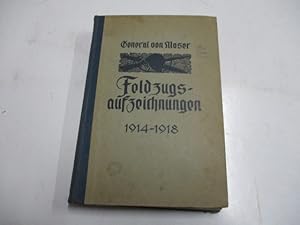 Imagen del vendedor de Feldzugsaufzeichnungen als Brigade-Divionskommandeur und als kommandierender General 1914-1918. a la venta por Ottmar Mller