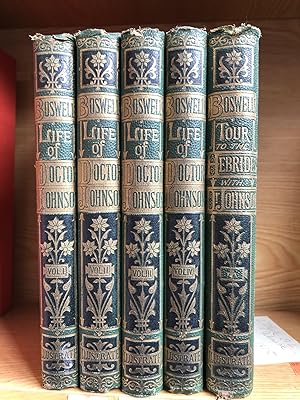 THE LIFE OF SAMUEL JOHNSON, LL.D. [FIVE VOLUMES]