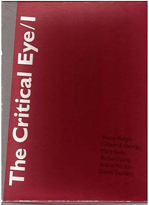 Bild des Verkufers fr The Critical Eye/I zum Verkauf von Craig Olson Books, ABAA/ILAB