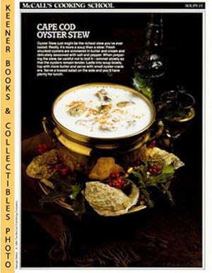 McCall's Cooking School Recipe Card: Soups 15 - Oyster Stew : Replacement McCall's Recipage or Re...