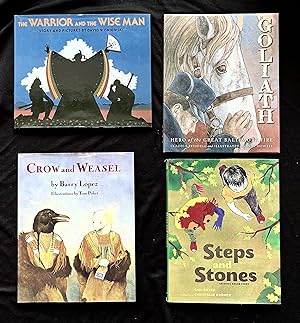 4 Illustrated Children's Books Signed by Authors