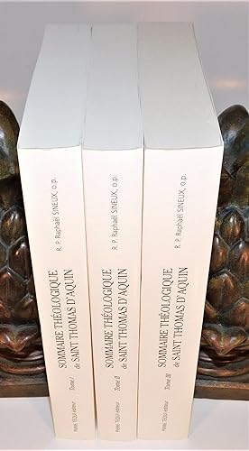 SOMMAIRE THÉOLOGIQUE DE SAINT THOMAS D’AQUIN (complet en 3 volumes, 3 parties)