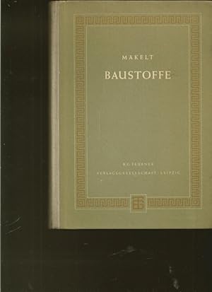 Seller image for Baustoffe. for sale by Ant. Abrechnungs- und Forstservice ISHGW