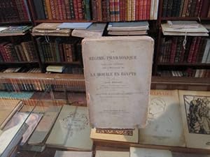 Image du vendeur pour Le rgime pharaonique dans ses rapports avec l'volution de la morale en Egypte. mis en vente par Librairie FAUGUET