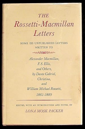 Bild des Verkufers fr The Rossetti-Macmillan Letters zum Verkauf von The Kelmscott Bookshop, ABAA